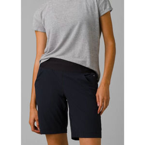 prAna Womens Koen Shorts Medium 9.5 inch Inseam Black NWT